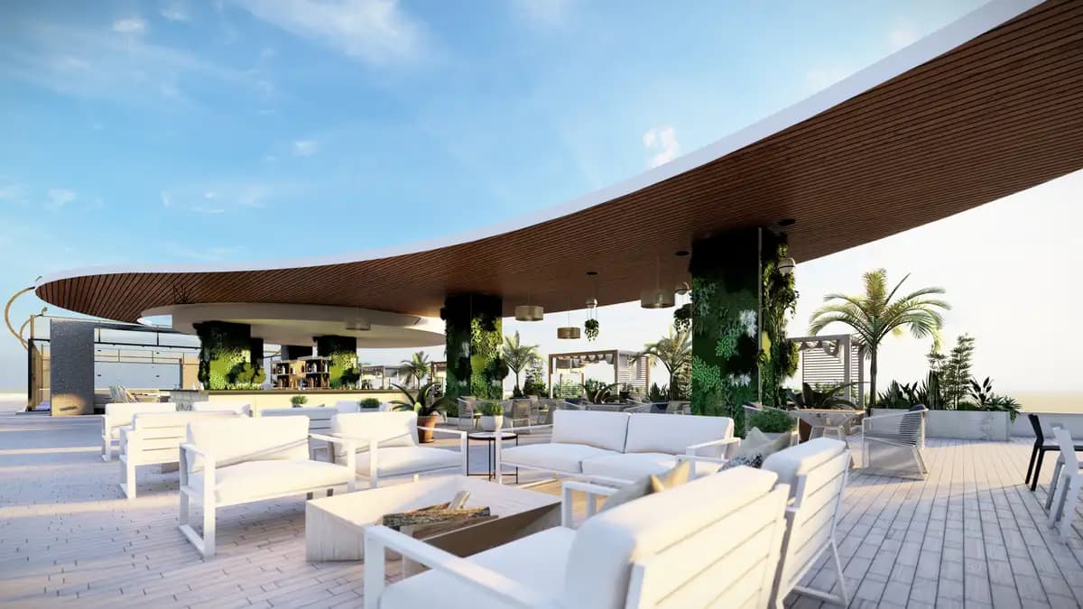 Desarrollo exterior y arquitectura